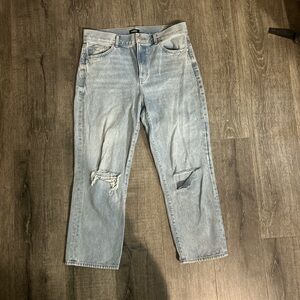 Express Straight Ankle High rise jeans size 12